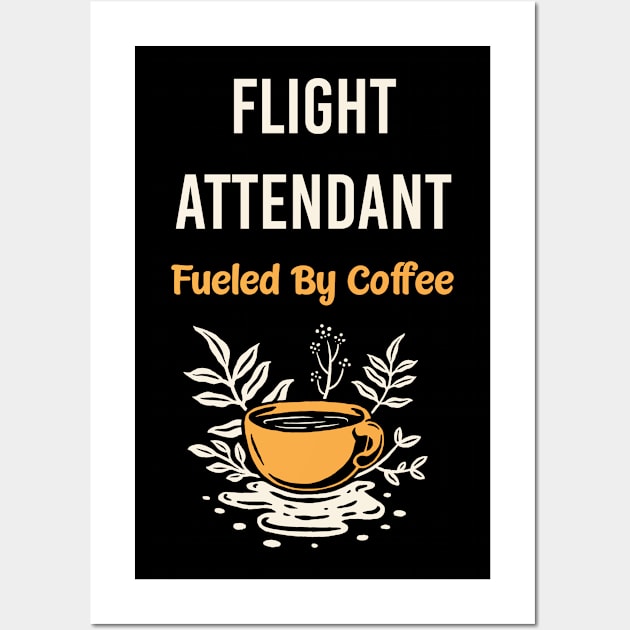 Flight attendant Wall Art by Happy Life